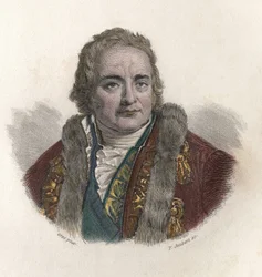 Porträt von Jean Antoine Chaptal, Graf von Chanteloup (1756-1832), französischer Chemiker und Politiker. In „Portraits of Useful Men“
