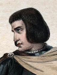 Porträt von Jean Juvenal (Jouvenel) des Ursins (1360-1431), französischer Richter
