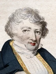 Porträt von Jean Léopold Nicolas Frédéric Cuvier, bekannt als Georges Cuvier (1769-1832), französischer Naturforscher und Zoologe