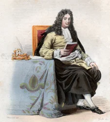 Porträt von Jean Racine (1639-1699), französischer Dramatiker