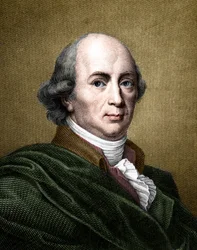 Porträt von Johann Gottfried Herder (1744-1803), deutscher Philosoph und Schriftsteller. (spätere Kolorierung)