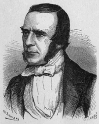 Porträt von John Watkins Brett, britischer Industrieller - in „Album der Wissenschaft; berühmte Gelehrte; Große Entdeckungen“ 1896