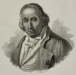 Porträt von Joseph Marie Charles, genannt Jacquard (1752-1834), französischer Weber und Erfinder des Jacquard-Webstuhls