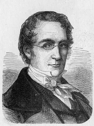 Porträt von Louis-Joseph Gay-Lussac (1778 - 1850) - in Album der Wissenschaft; berühmte Gelehrte; Große Entdeckungen 1896