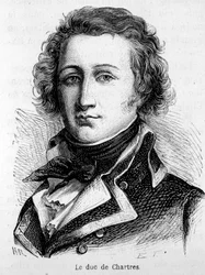 Porträt von Louis Philippe II Joseph, Herzog von Orléans und Chartres, bekannt als Philippe Égalité