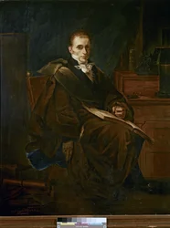 Porträt von René-Théophile-Hyacinthe Laennec