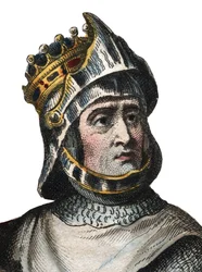 Porträt von Robert de Hauteville, bekannt als Guiscard (1015-1085), Herzog von Apulien und Kalabrien