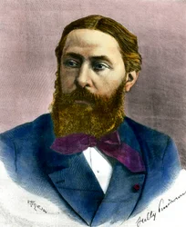 Porträt von Sully Prudhomme (1839-1907) Nobelpreisträger 1901 und französischer Dichter
