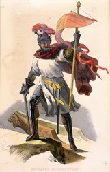 Porträt von Wilhelm dem Eroberer - in „Le Plutarque français“, ed. Mennechet