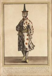 Porträt eines der siamesischen Botschafter bei Ludwig XIV., 1685