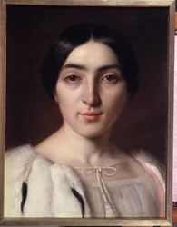 Porträt vermutlich von Adèle Hugo (1830-1915)