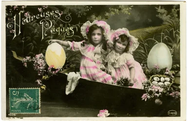 Postkarte: Frohe Ostern