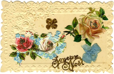 Postkarte: Fröhliche Weihnachten