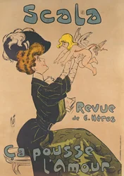 Revue de la Scala Plakat