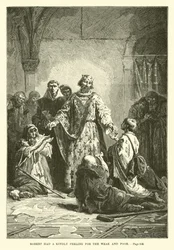 Robert hatte ein freundliches Gefühl für die Schwachen und Armen