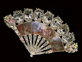 Rokoko-Fächer, 1730