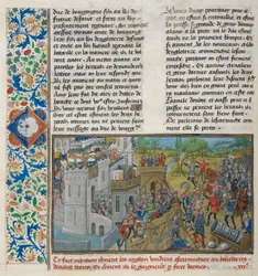 Eroberung eines Bollwerks in Troyes, aus 