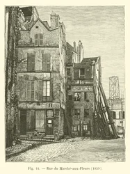 Rue du Marché-aux-Fleurs, 1859