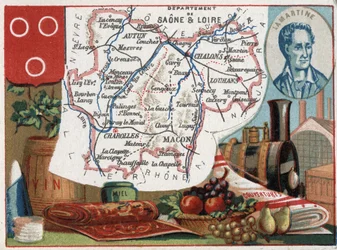 Porträt von Alphonse de Lamartine