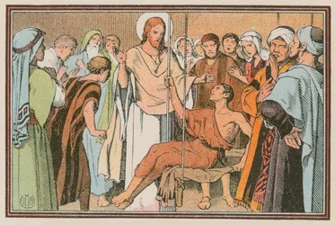 Szene aus dem Leben Jesu