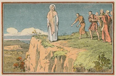 Szene aus dem Leben Jesu