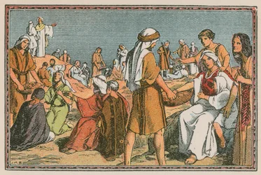 Szene aus dem Leben Jesu