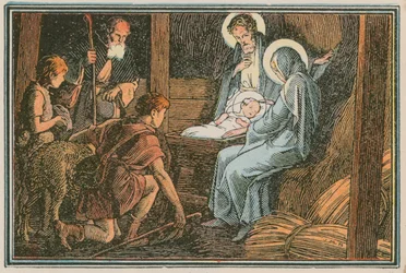 Szene aus dem Leben Jesu