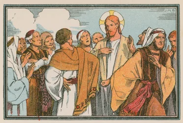 Szene aus dem Leben Jesu