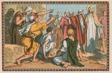 Szene aus dem Leben Jesu