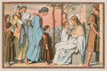 Szene aus dem Leben Jesu