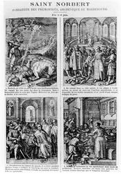 Szenen aus dem Leben des Heiligen Norbert, Gründer des Prämonstratenserordens