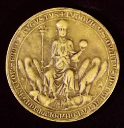 Siegel von Ludwig IV. von Bayern, 13.-14. Jahrhundert