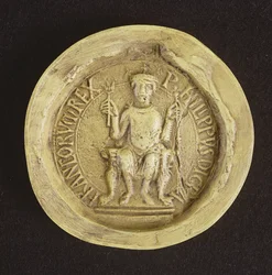 Siegel von Philippe I, 1082