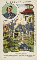 Sergeant Jules Bobillot, französischer Soldat, bei der Belagerung von Tuyen Quang, Tonkin, Chinesisch-Französischer Krieg