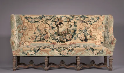 Sofa, Hersteller Savonnerie Fabrik, vor 1717