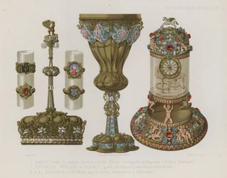 Silberwaren und Schmuck