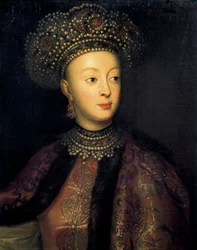 Sophia Alekseyevna von Russland (Öl auf Leinwand)