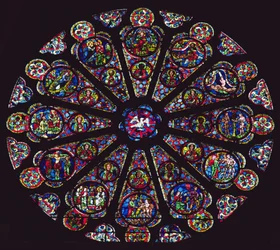 Südrosette, 1235-40