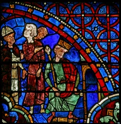 Hl. Thomas Becket wird Heinrich II. vorgestellt
