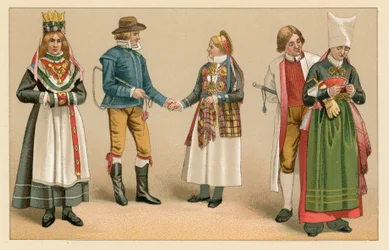 Schwedische Tracht