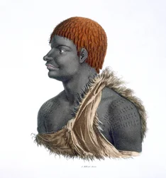 Tasmanischer Aborigine, 1812