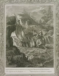 Die Argonauten passieren die Symplegaden