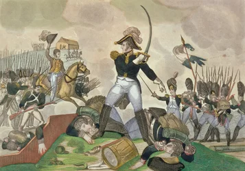 Die Schlacht von Waterloo, 18. Juni 1815