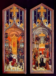 Die Krönung von David und Ludwig XII. (1462-1515) 1501