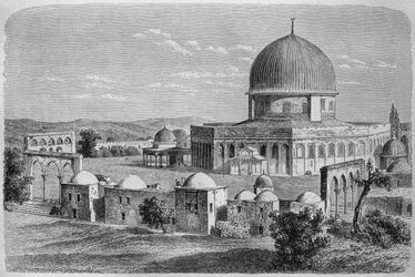 Der Felsendom, Tempelberg, aus La Syrie d