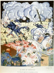 Der Traum des Erfinders - in „The Bayonet“ vom 25.10.1917.