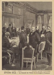 Der Emile Zola Verleumdungsprozess - Der Rat des Ordens der Ehrenlegion