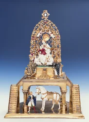 Das goldene Pferd von Altötting von einem burgundischen Goldschmied, um 1405