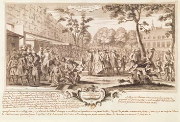 Das Hotel de Soissons im Jahr 1720