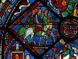 Das Joseph-Fenster: Jakob macht sich auf den Weg nach Ägypten